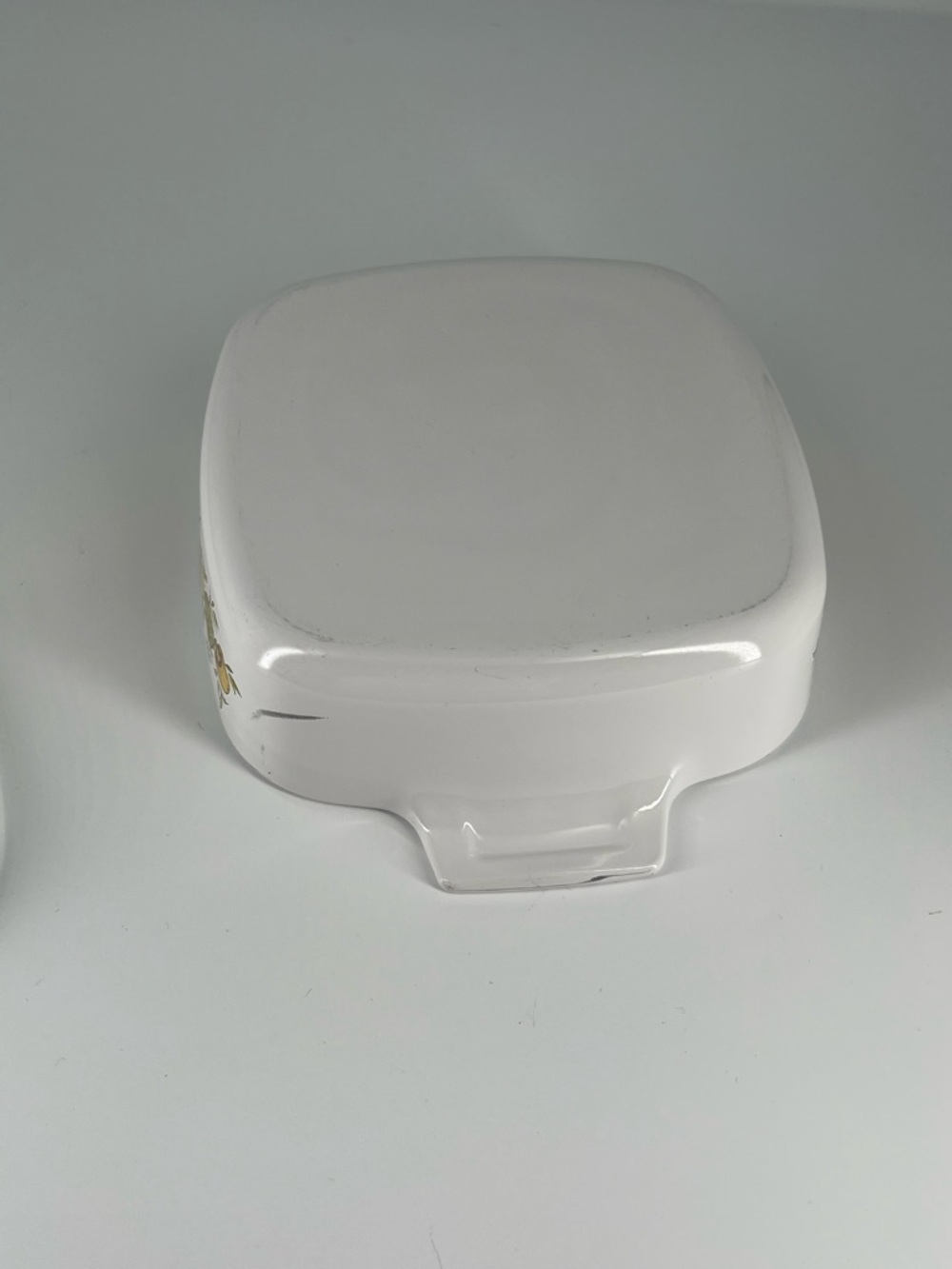 Corningware A-1-B “L’Echalote” Spice of Life 1 Qt Casserole Dish w/ Glass Lid - Picture 4 of 4